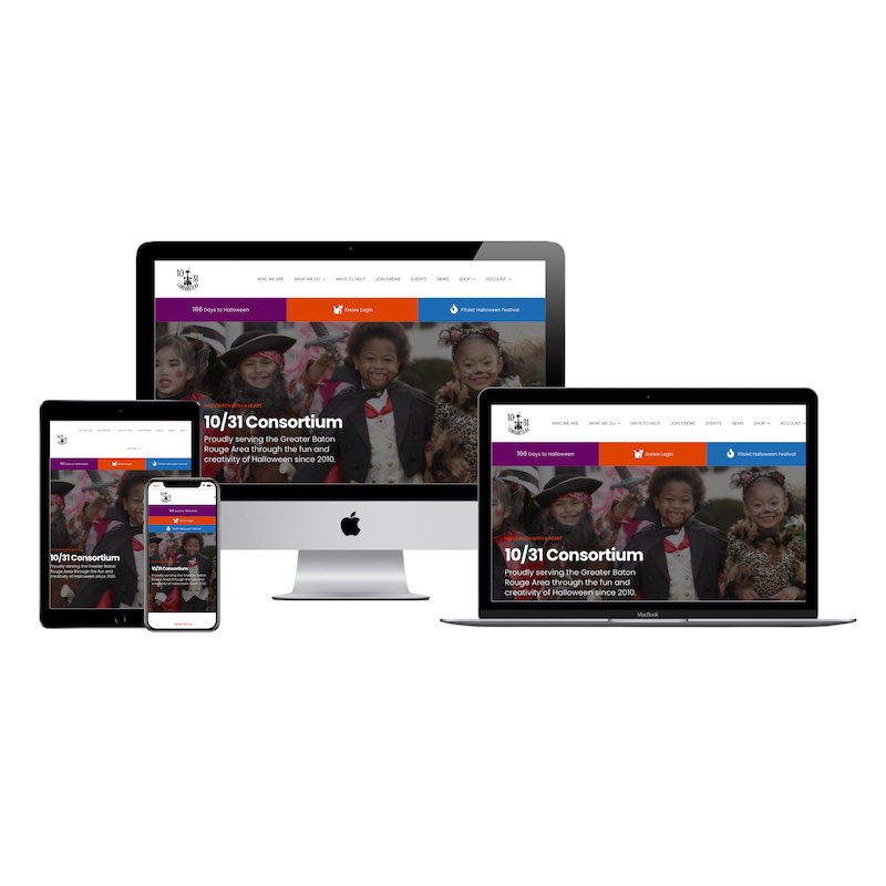 1031 consortium baton rouge nonprofit website development