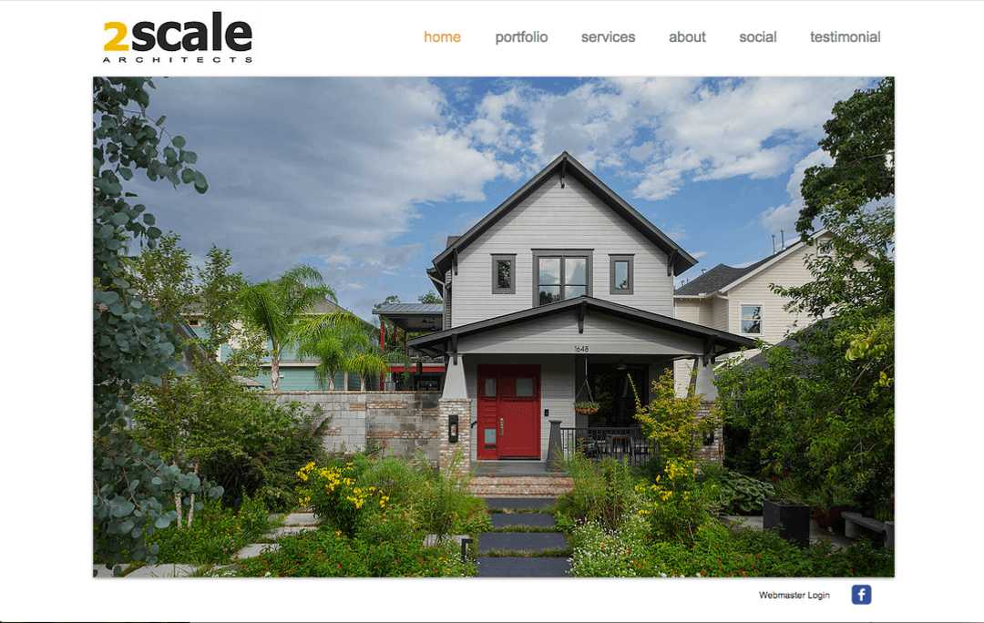 best architecture website design 2scale architects