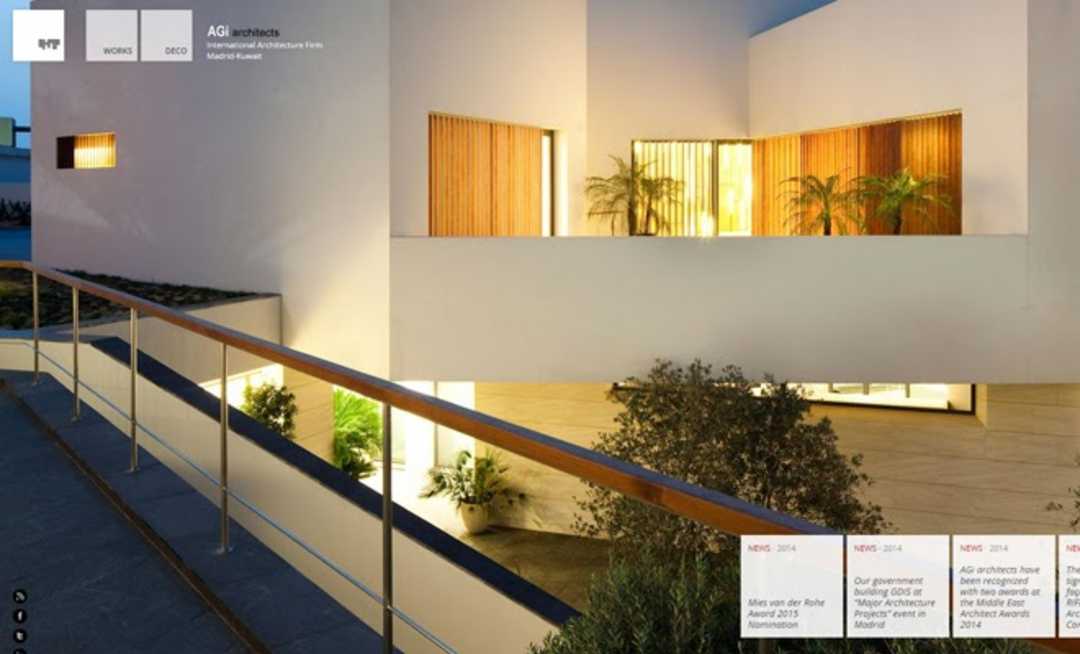 best architecture website design agi architects fullscreen website layout