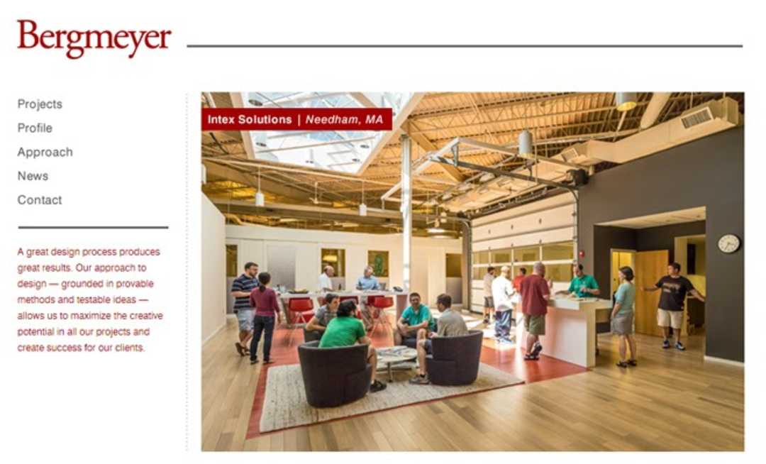 best architecture website design bergmeyer homepage website layout