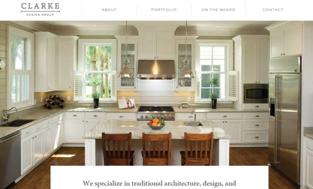 best architecture website design clarke design group architecture
