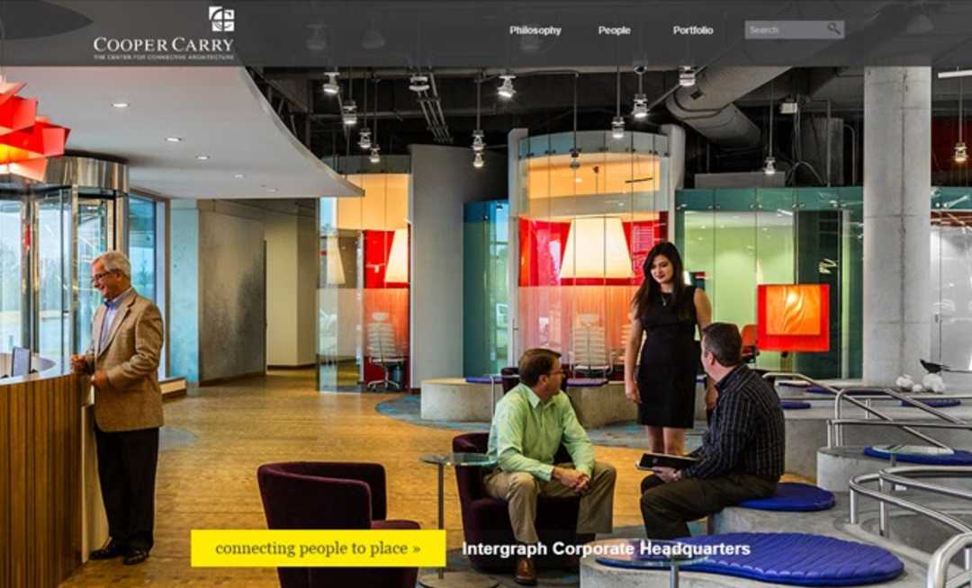 best architecture website design cooper carry architecture