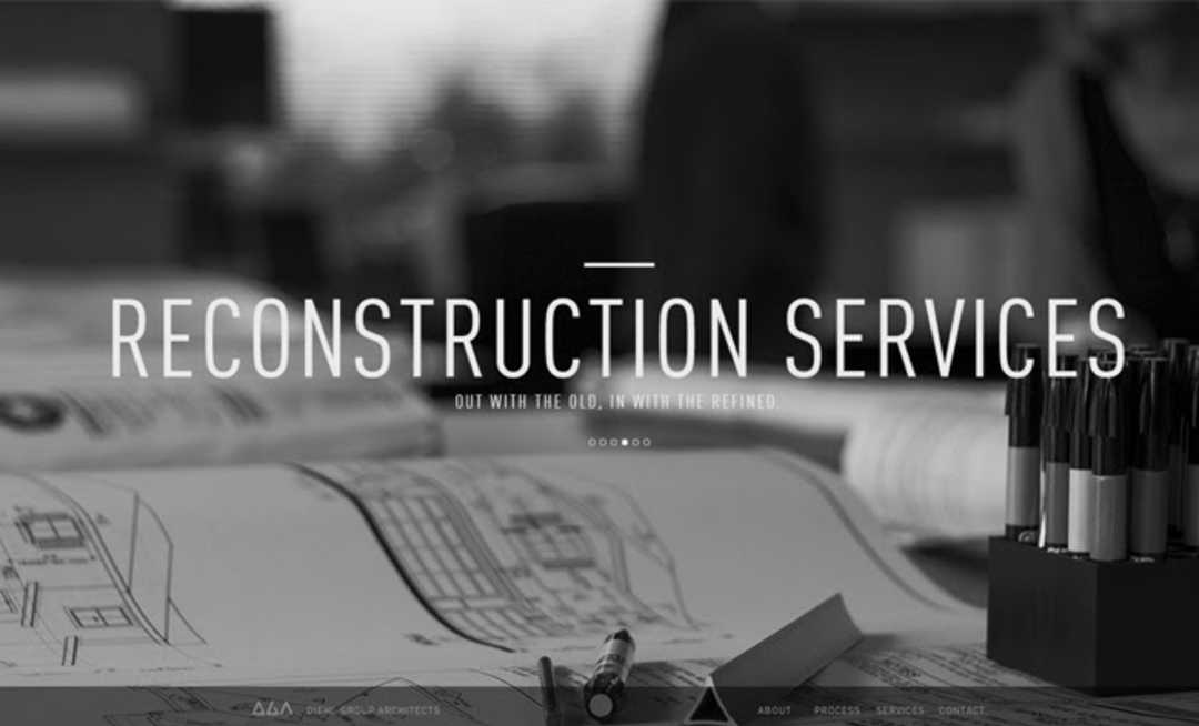 best architecture website design diehl group architects