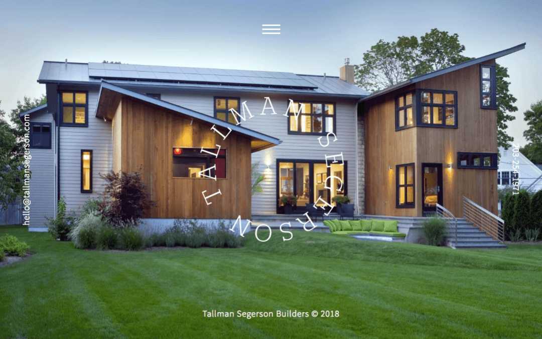 best architecture website design tallman segerson
