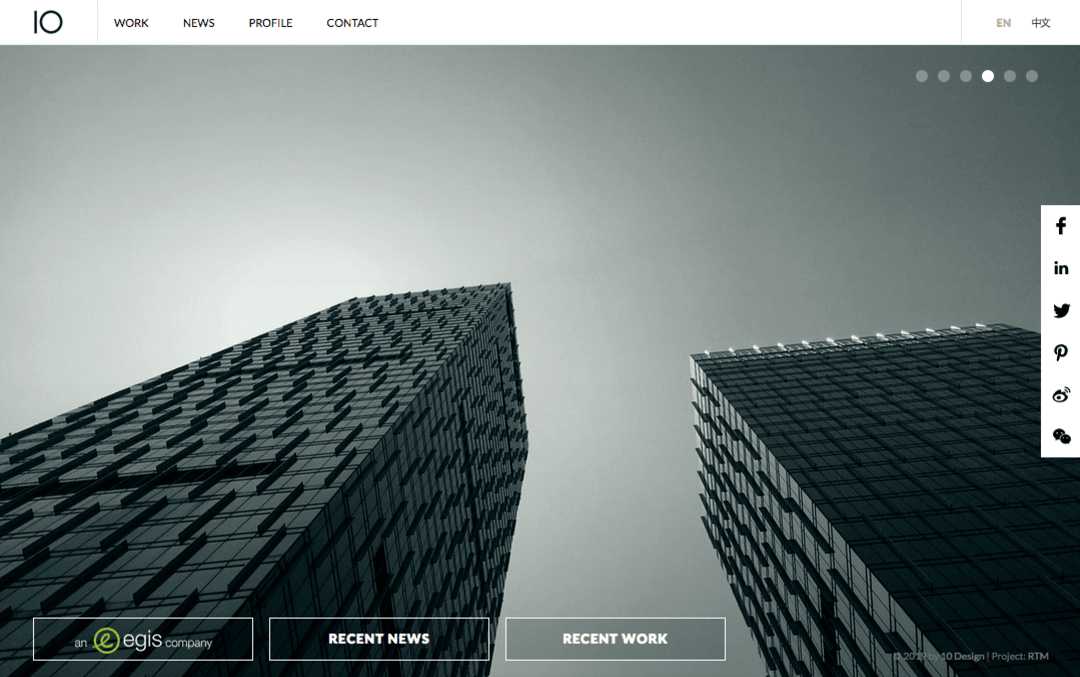 best architecture website design ten design