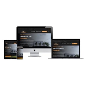 better built contractors roofing company denham springs website mockup