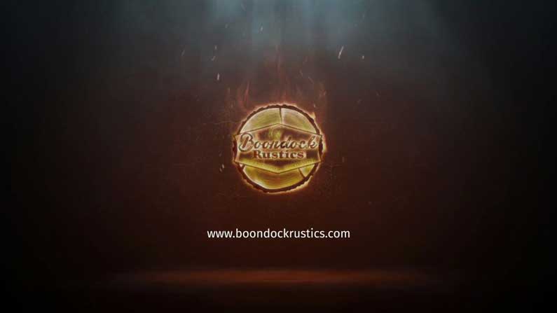 Boondock Rustics Fire Logo Sting Still 1