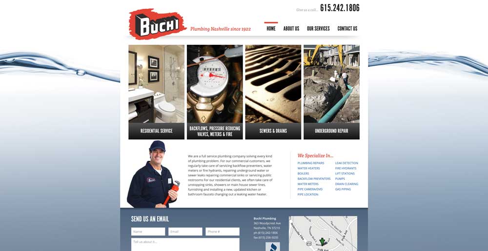 Top 100 Plumbing Websites for Inspiration