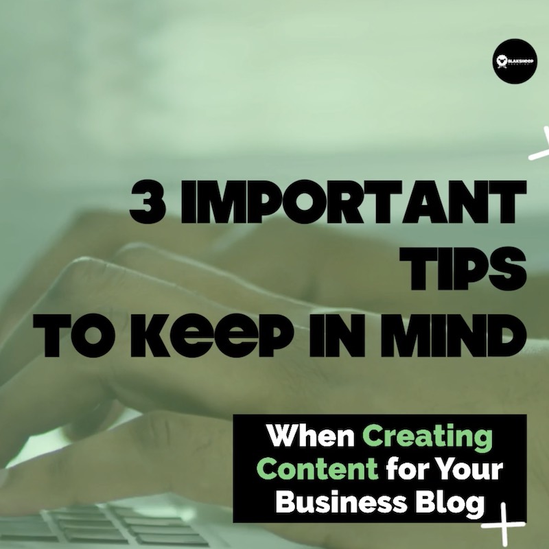 business blog content writing tips