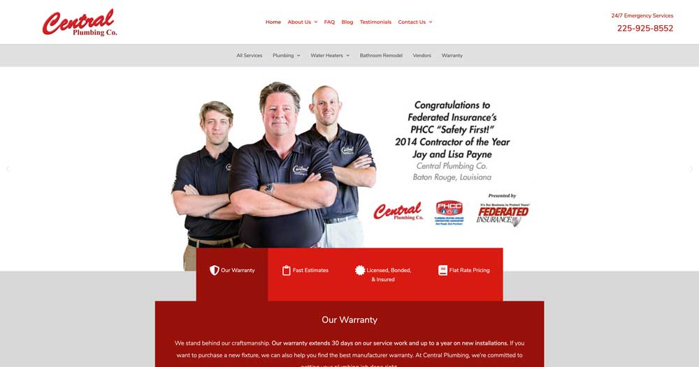 Top 100 Plumbing Websites for Inspiration