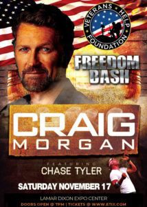 craig morgan freedom bash concert flyer 1