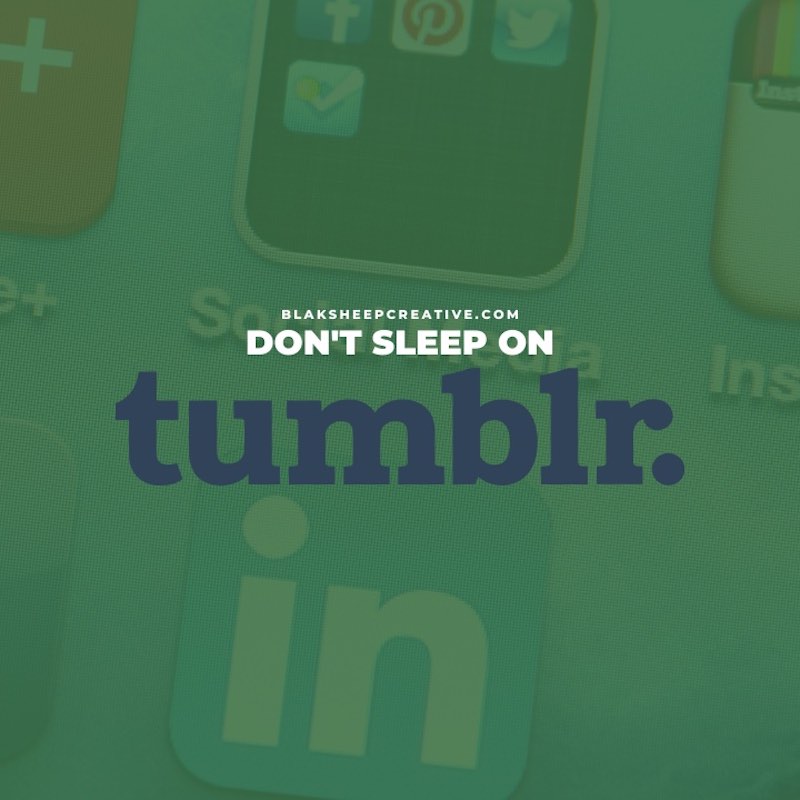 dont sleep on tumblr blogging platform