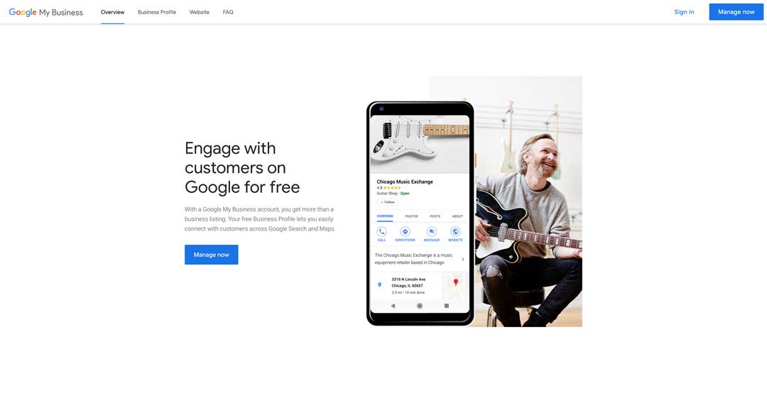 engage more customers and increase local seo with google my business