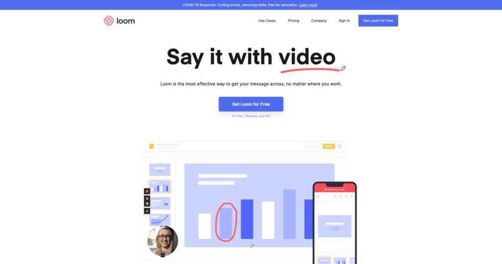 free video marketing tool in 2020 loom