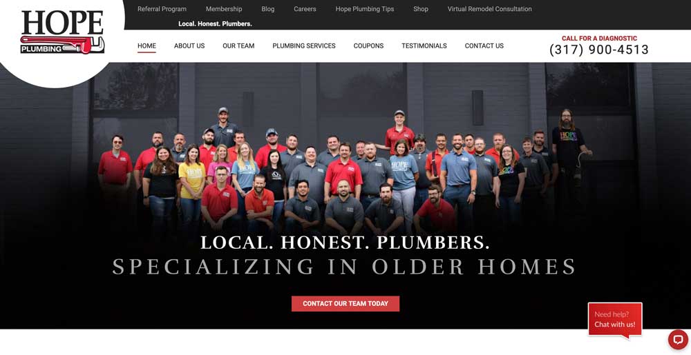 Top 100 Plumbing Websites for Inspiration