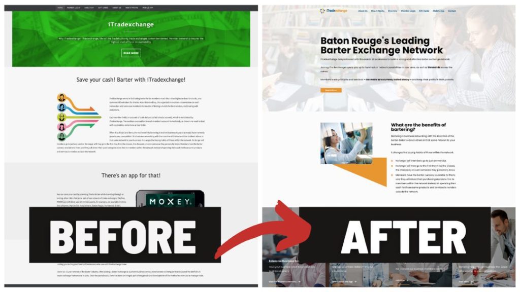 itradexchange new blaksheep creative designed website