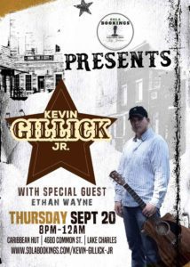 kevin gillick jr western concert flyer 1