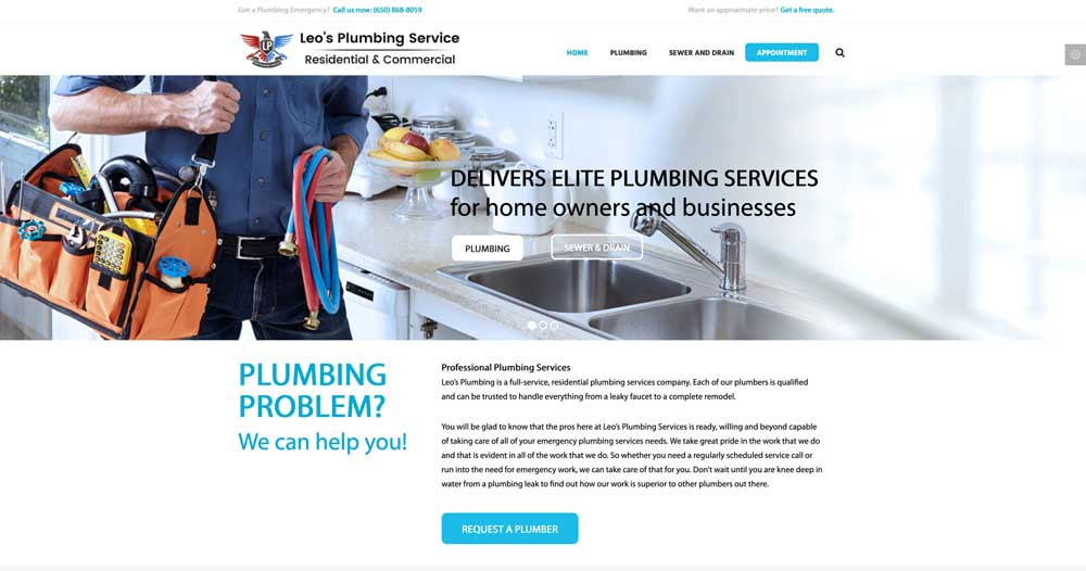 Top 100 Plumbing Websites for Inspiration