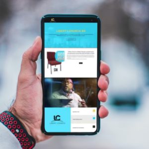 liberty church baton rouge website development mockup