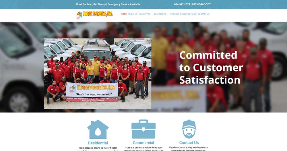 Top 100 Plumbing Websites for Inspiration