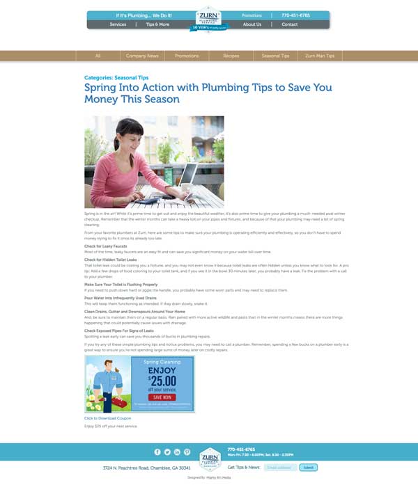 plumbing blog post ideas ways to save money