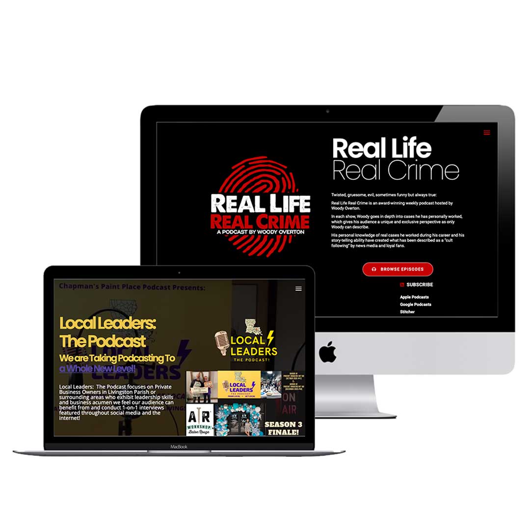 podcast seo webside development baton rouge