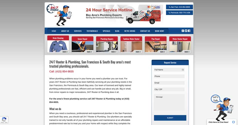 Top 100 Plumbing Websites for Inspiration