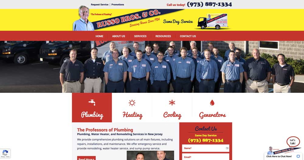 Top 100 Plumbing Websites for Inspiration