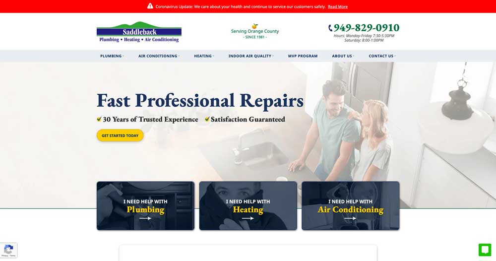 Top 100 Plumbing Websites for Inspiration
