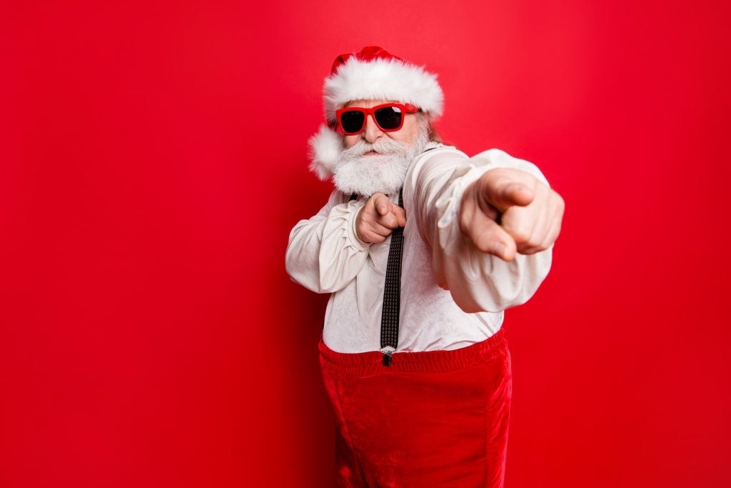 santa claus goat at marketing baton rouge