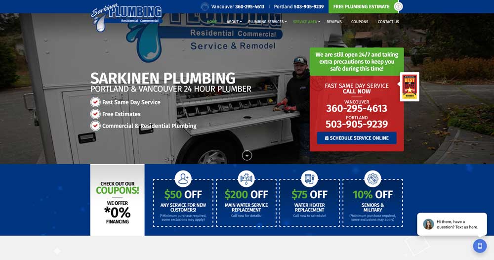 Top 100 Plumbing Websites for Inspiration