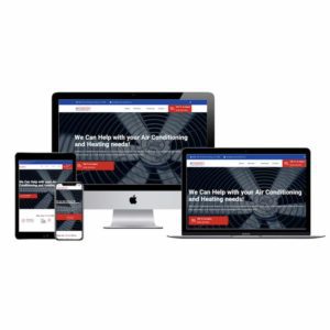 summers air conditioning heating denham springs louisiana website mockup