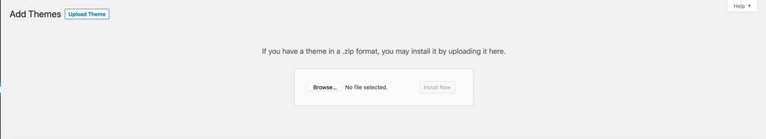 super simple seo wordpress class upload theme in user dashboard