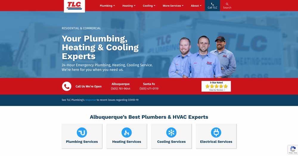 Top 100 Plumbing Websites for Inspiration