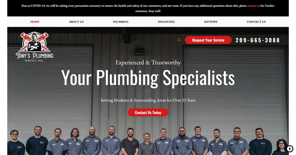 Top 100 Plumbing Websites for Inspiration