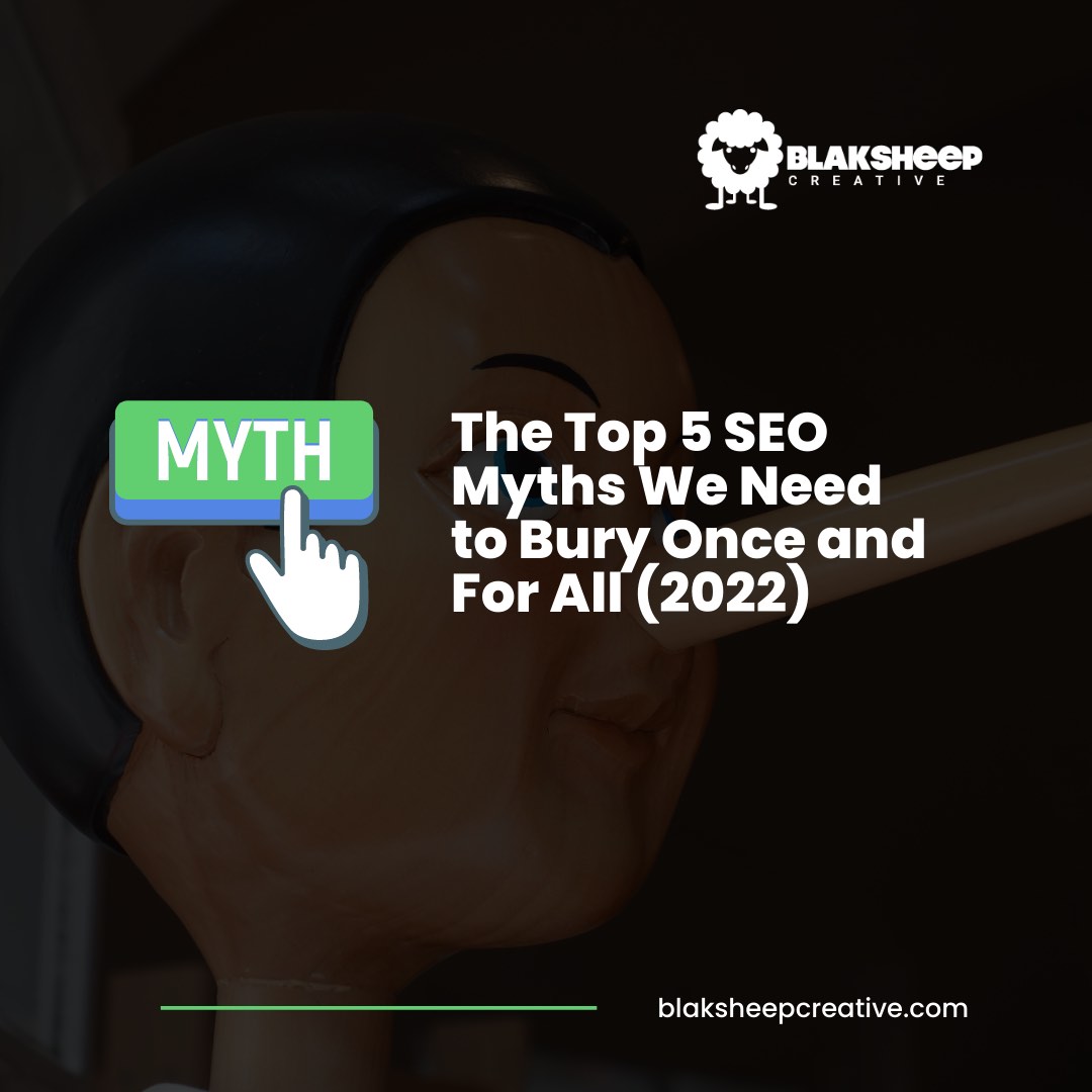 top 5 seo myths for 2022