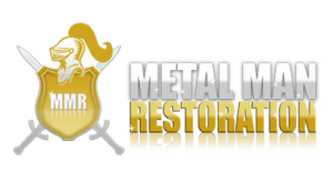 metal man restoration original logo