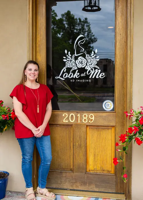 anna bass look at me 4d imaging at front door