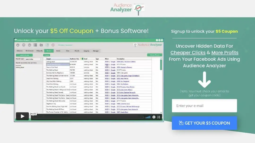 audience analyzer marketing tool for dentists