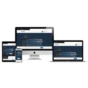capital city mechanical webside design project