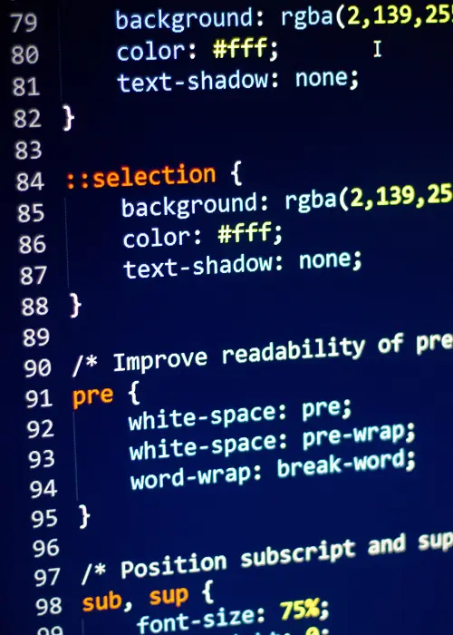 custom css code website design denham springs