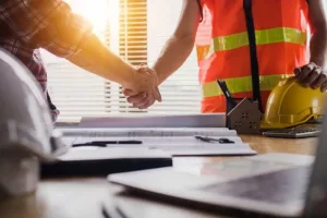 digital marketer and construction company owner defining tarket market