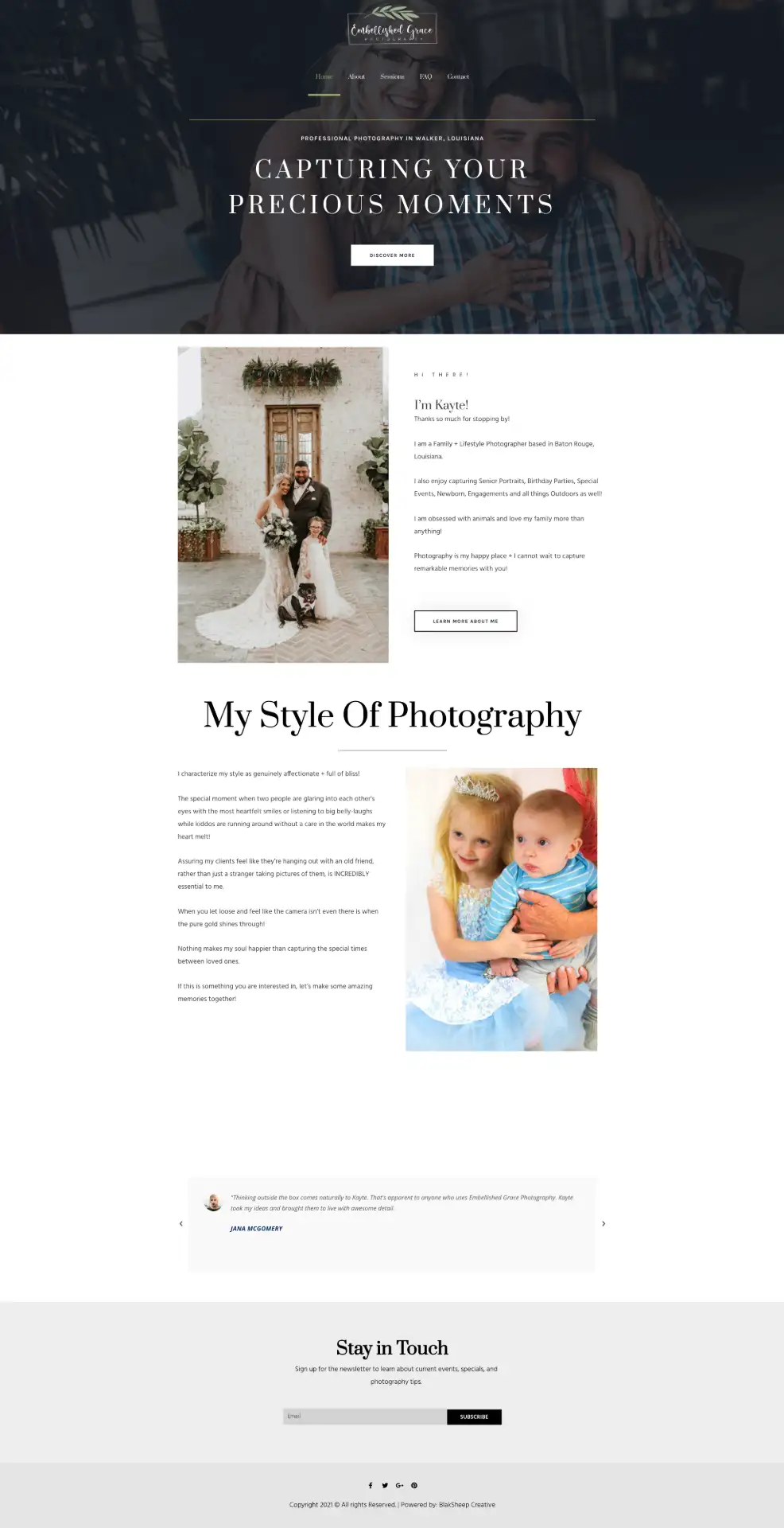 embellished grace photography website denham springs screencapture embellishedgracephotography 2021 05 18 09 59 59