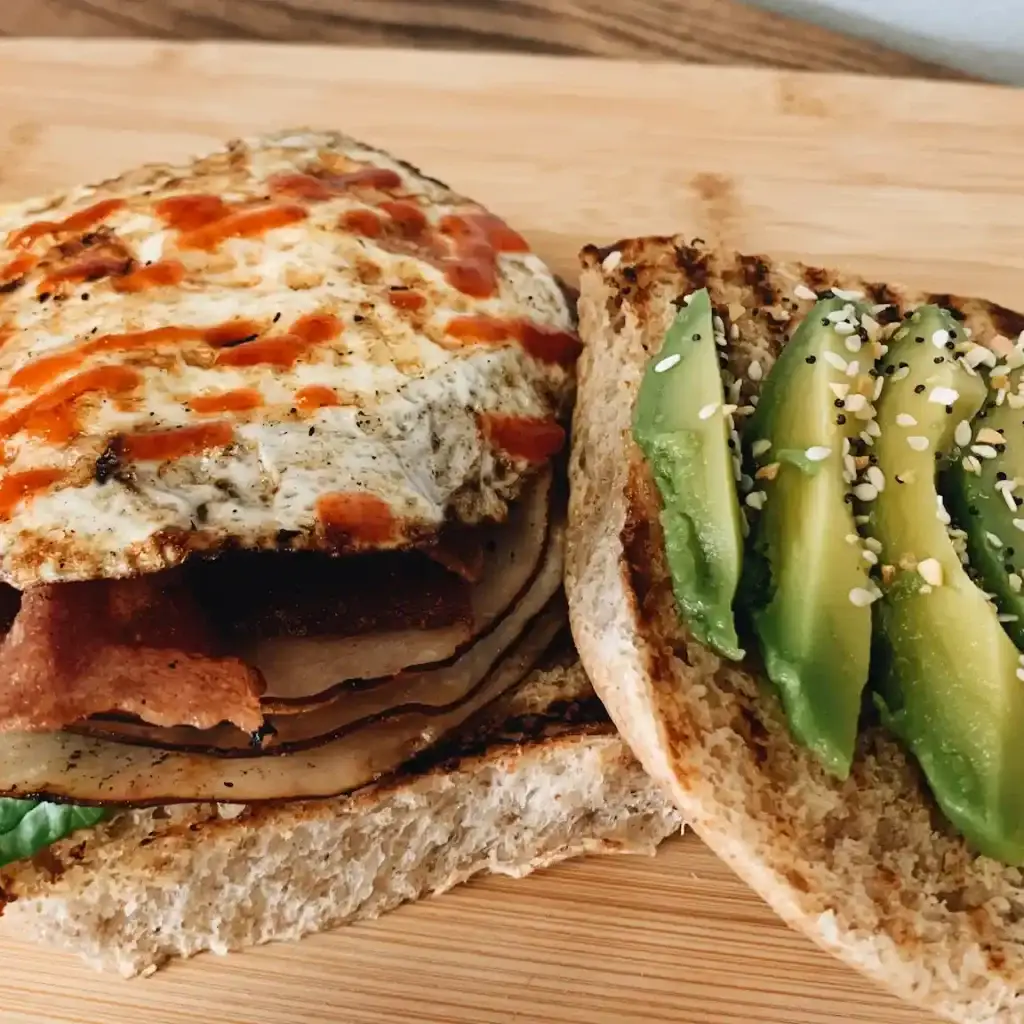 fit blendz website redesign project highlight of their food
