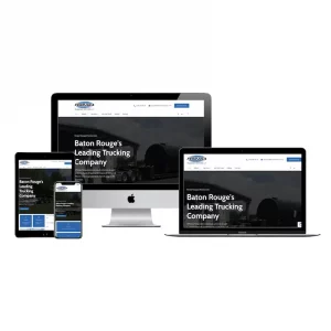 FTS ferrara transportation services baton rouge website redesign screenshot mockup