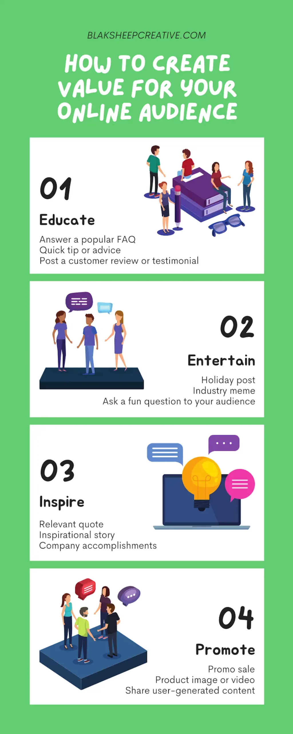 how to create content with value content marketing