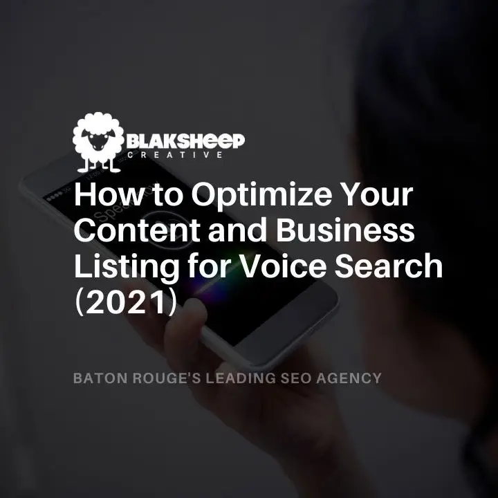 how to optimize your website tor voice search denham springs