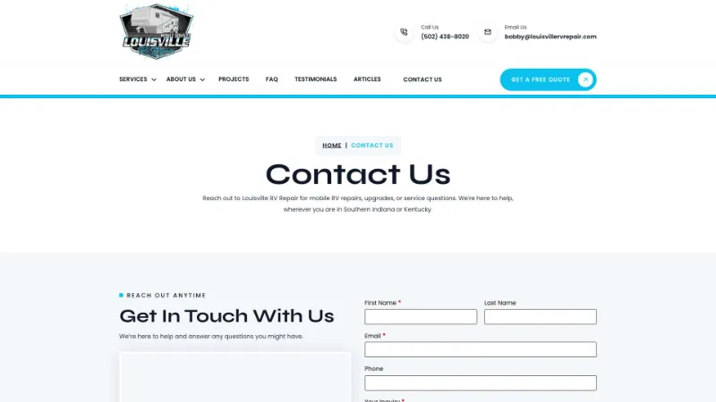 https louisvillervrepair.com contact us