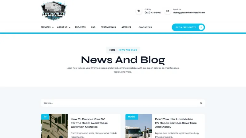 https louisvillervrepair.com news blog
