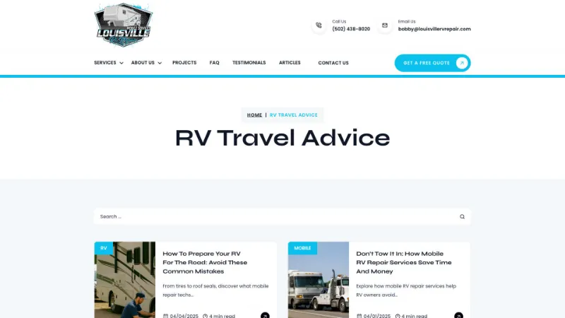https louisvillervrepair.com tag rv travel advice